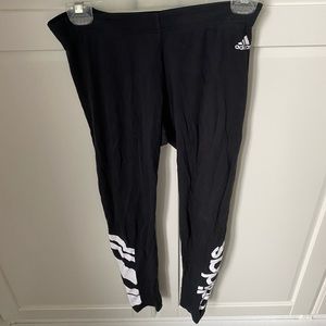 Size small adidas cotton leggings